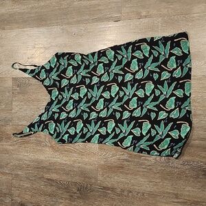 Urban Outfitters, Leaf Print Mini Dress